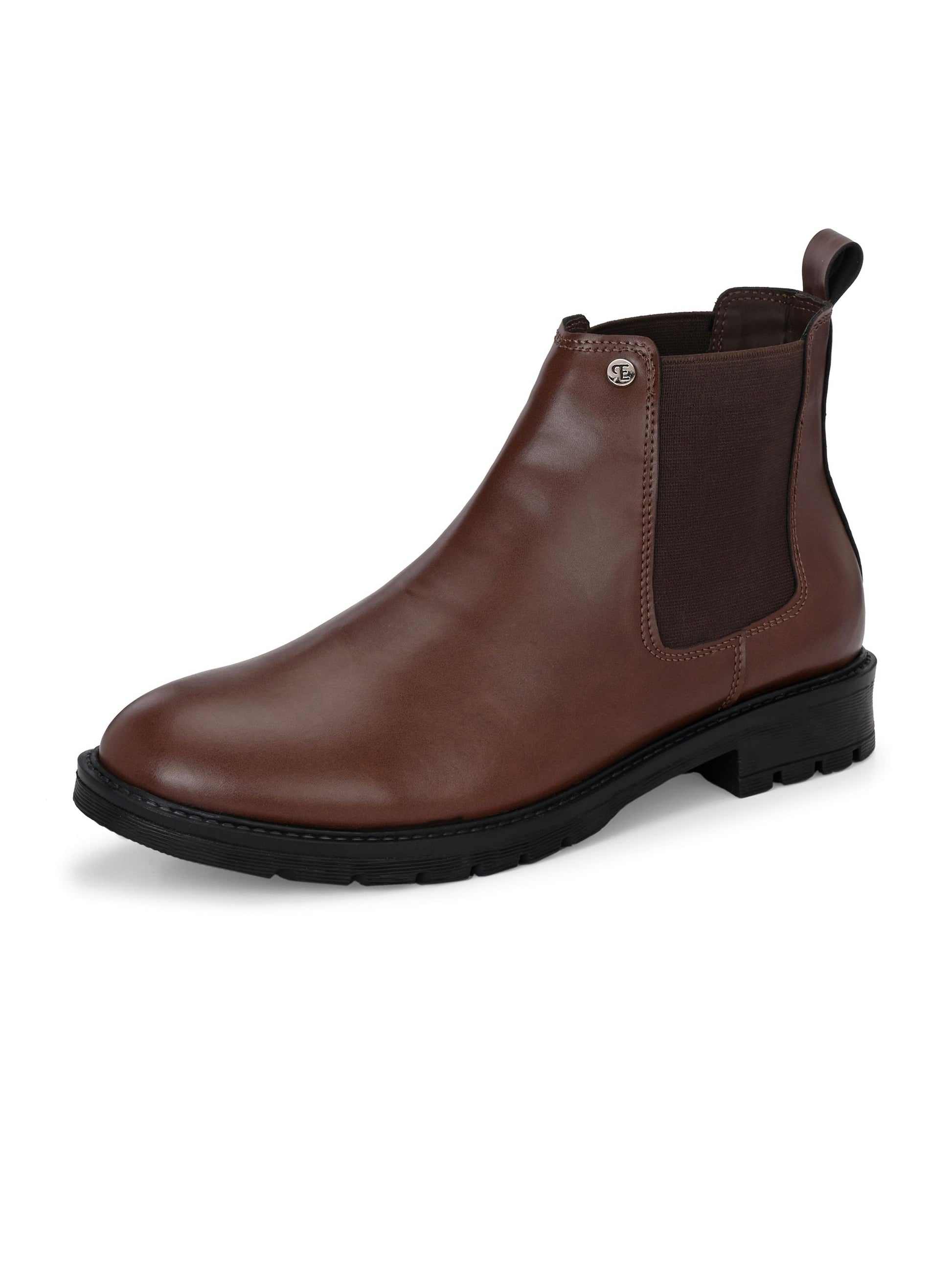 El Paso Men Faux Leather Casual Chelsea Boots-11