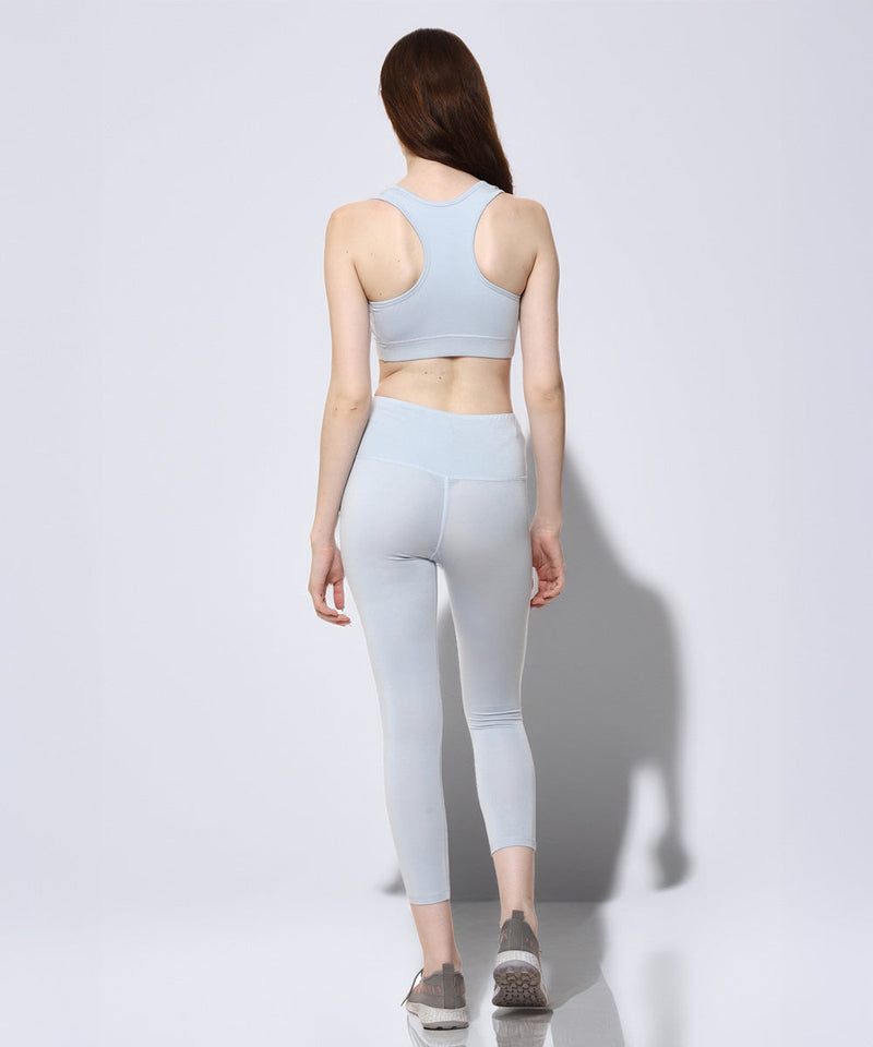 Naturefab Women's Bamboo Coórds Set Sky Blue-4