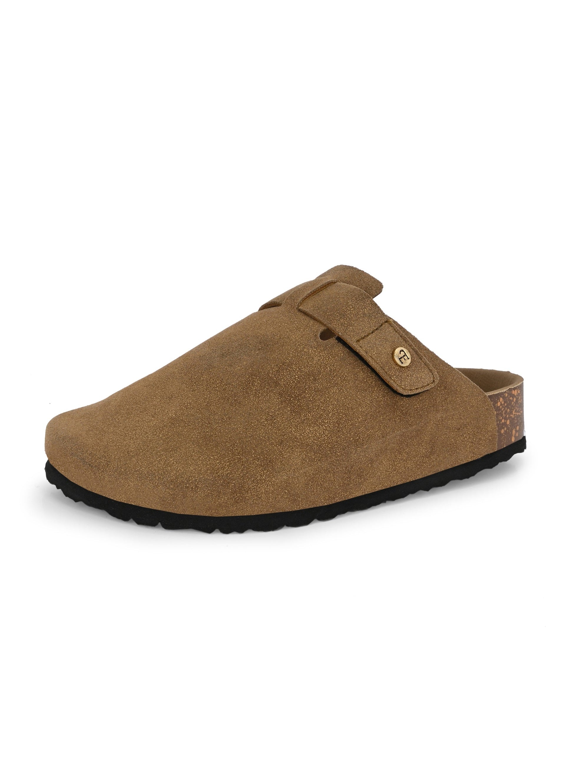 EL PASO Men Faux Leather Casual Slip On Sandals-5