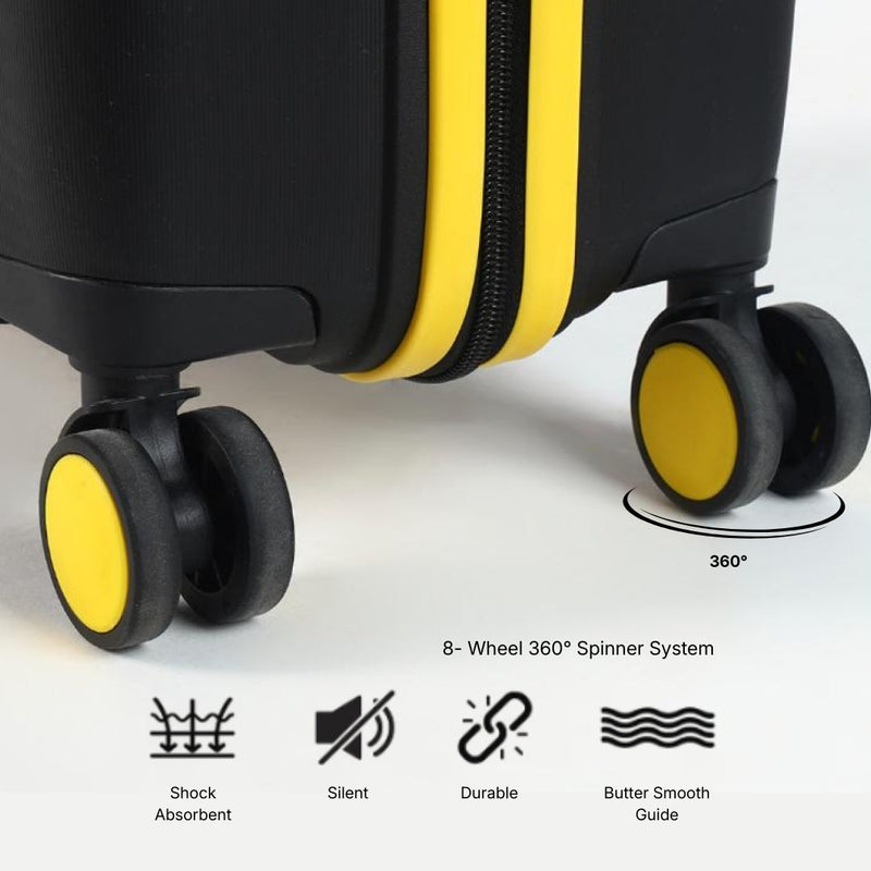 Berlin Black Trolley Bag-6