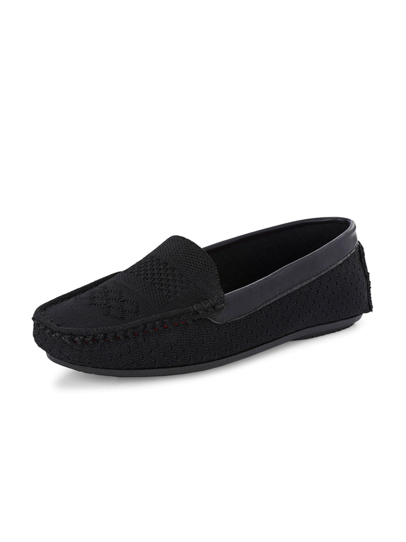 EL PASO Women Faux Leather Casual Slip On Loafers-5