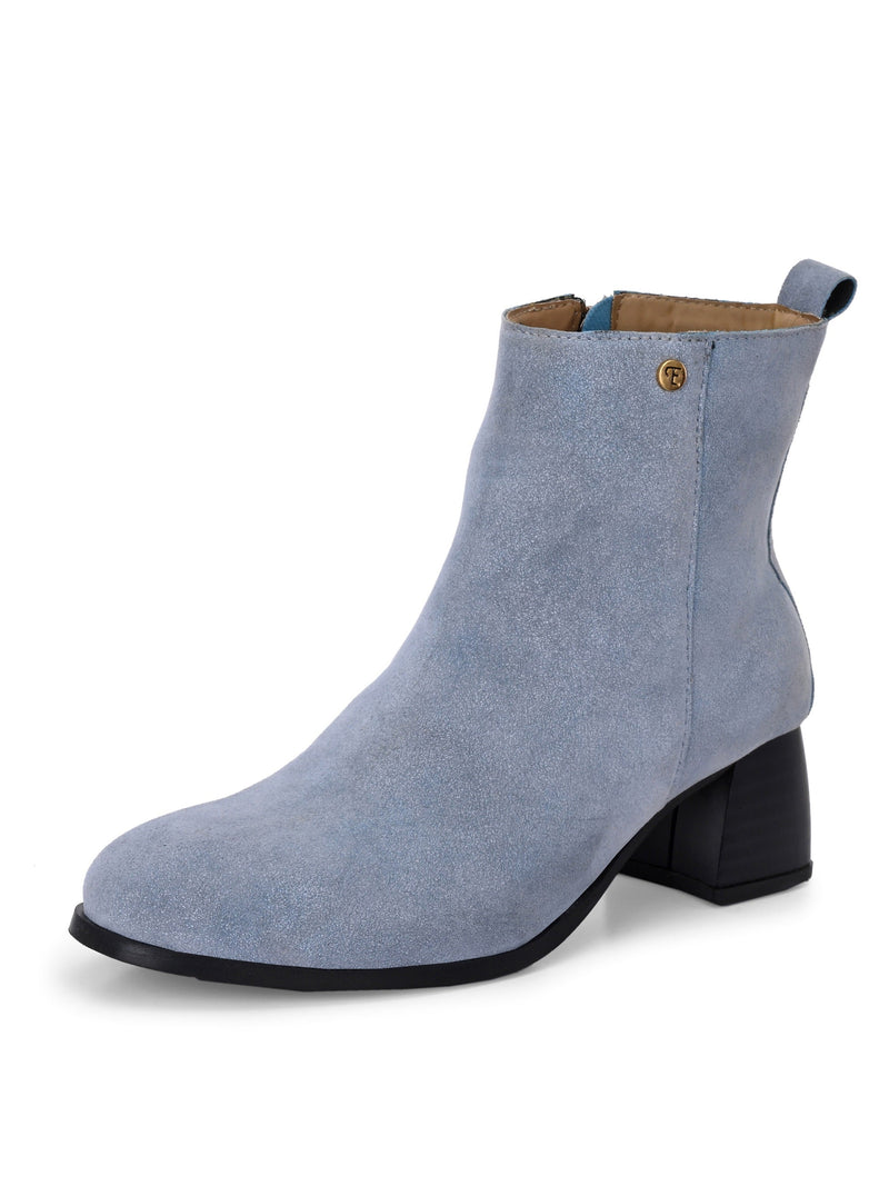 El Paso Women Faux Leather Casual Chelsea Boots-5