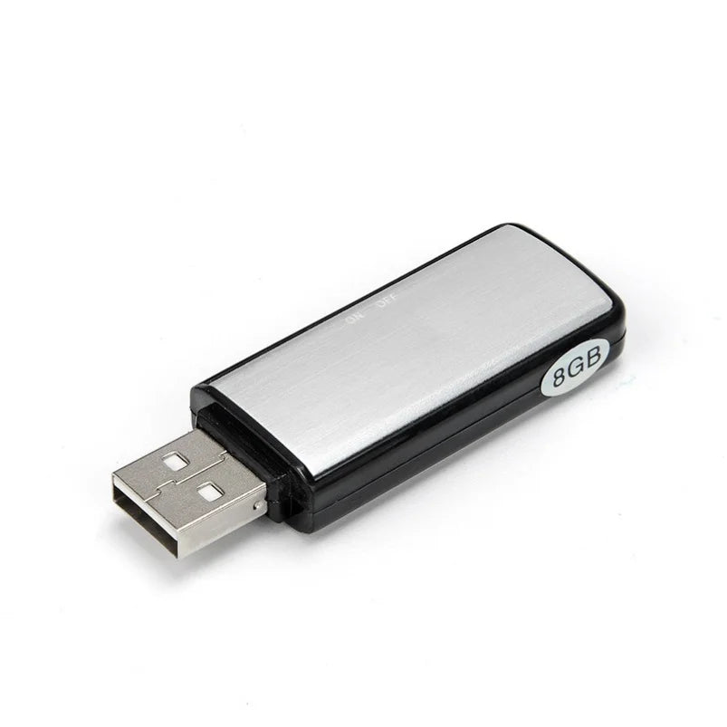 X09 Mini 8GB HD Voice Recorder USB Flash Drive Audio Voice Recording Device