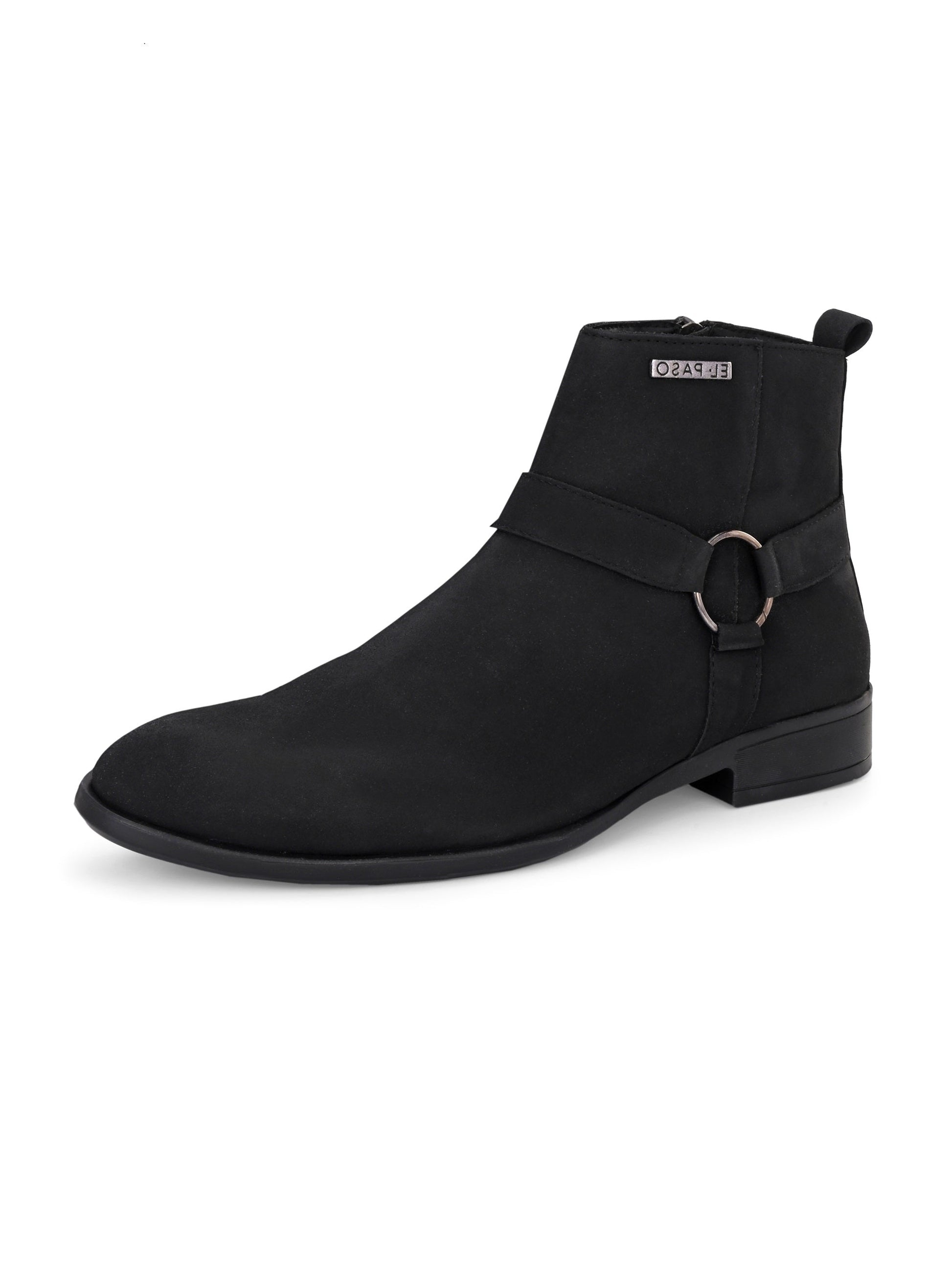 El Paso Men Faux Leather Casual Chelsea Boots-6