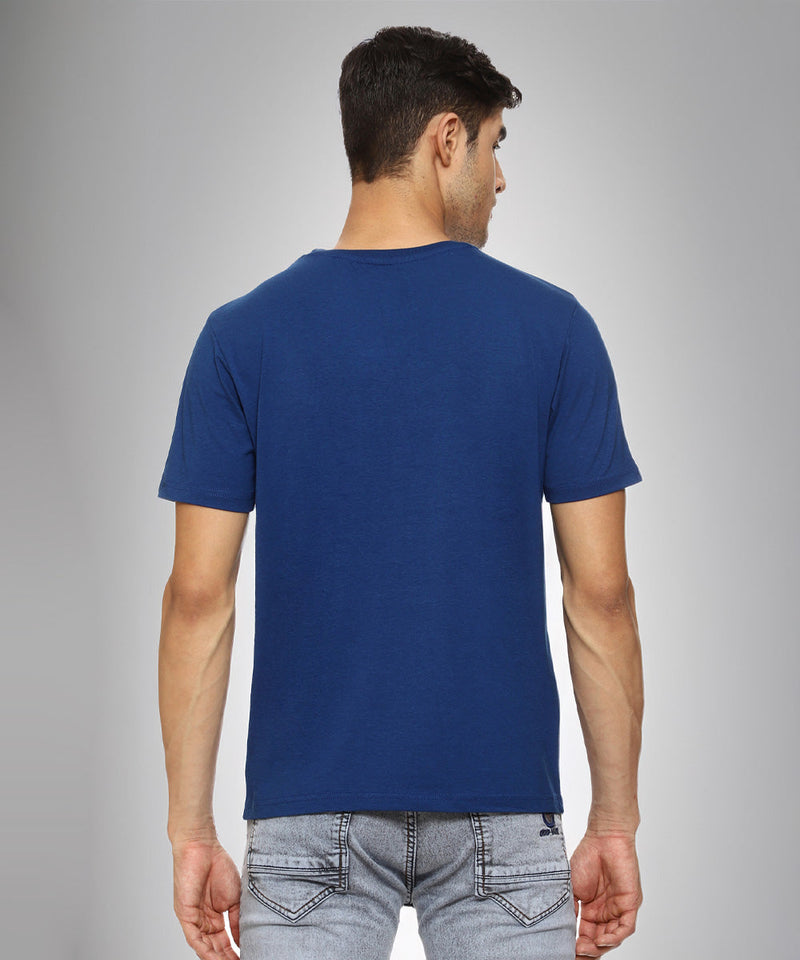 Naturefab Men's Organic Bamboo Tshirt Blue-4