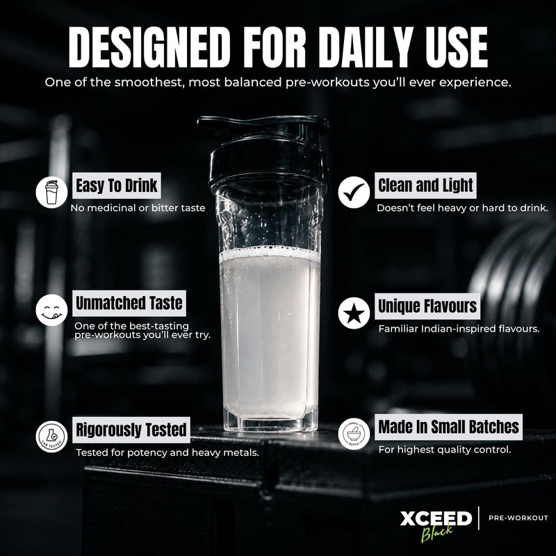 XCEED Black Series | Masala Lemon Pre-workout-6