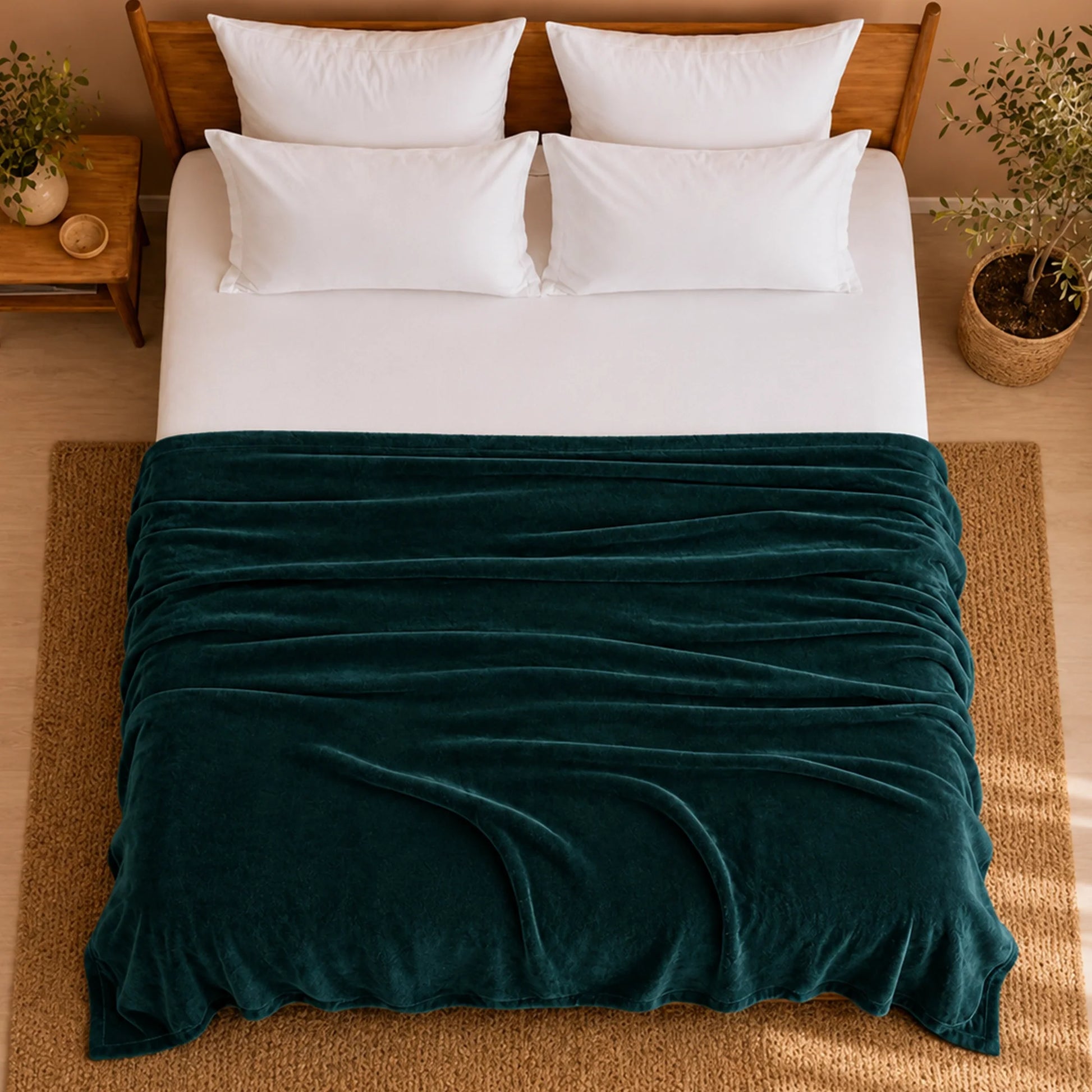 Fort Mellow - Plush Blanket (Green)-6