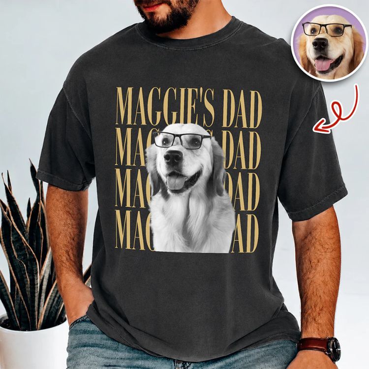 Custom Photo T-Shirt – Personalized Name & Picture-6