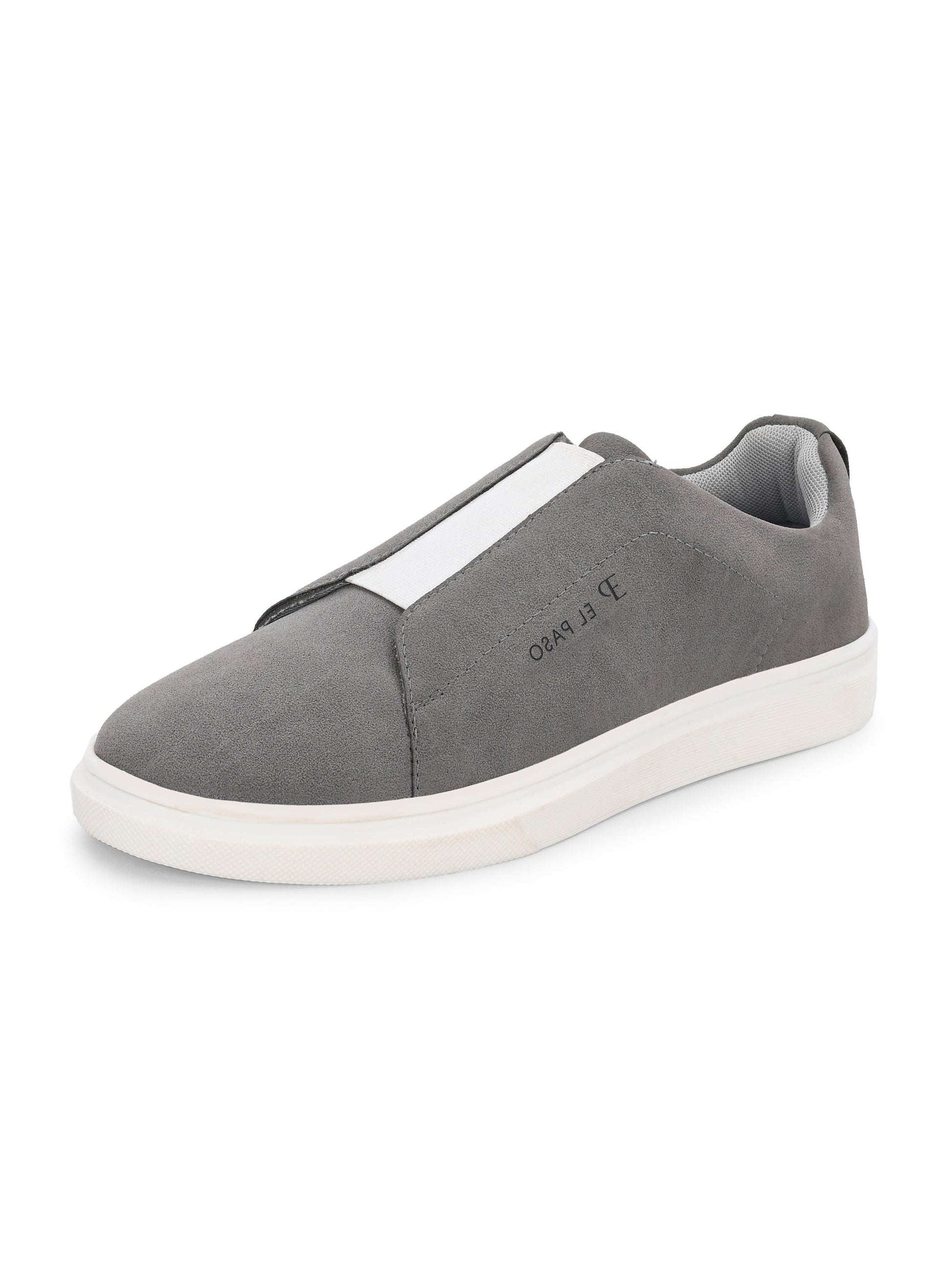 El PASO Men Round Toe Comfort Insole Lightweight Slip-On Sneakers - EP5204-15