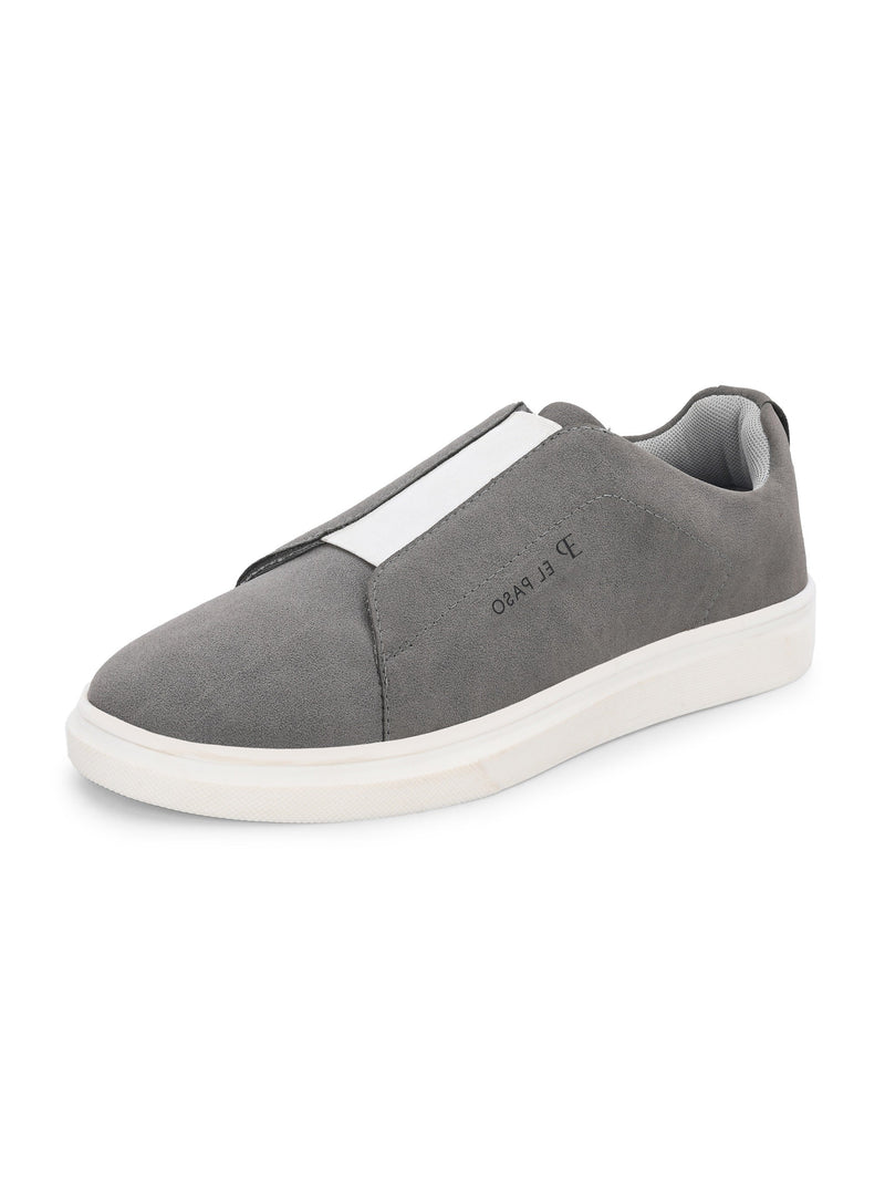 El PASO Men Round Toe Comfort Insole Lightweight Slip-On Sneakers - EP5204-15