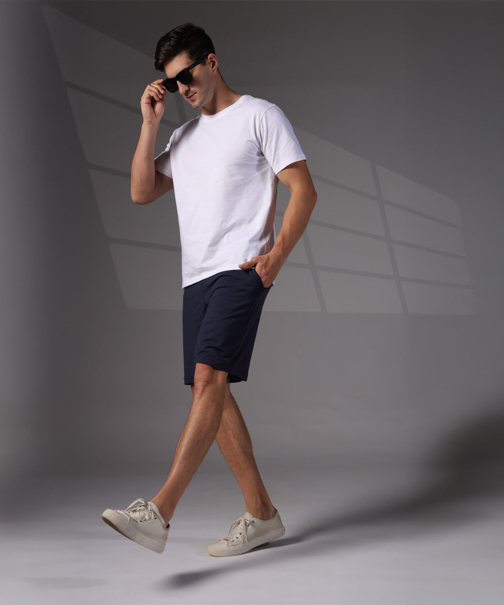 Naturefab Men’s Organic Bamboo Shorts Mood Indigo-6