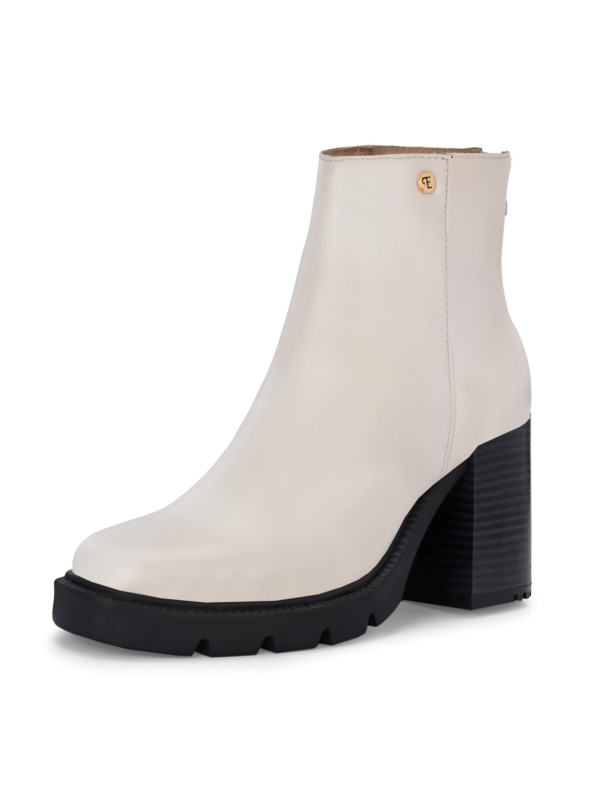 EL PASO Women Faux Leather Casual Chelsea Boots-22