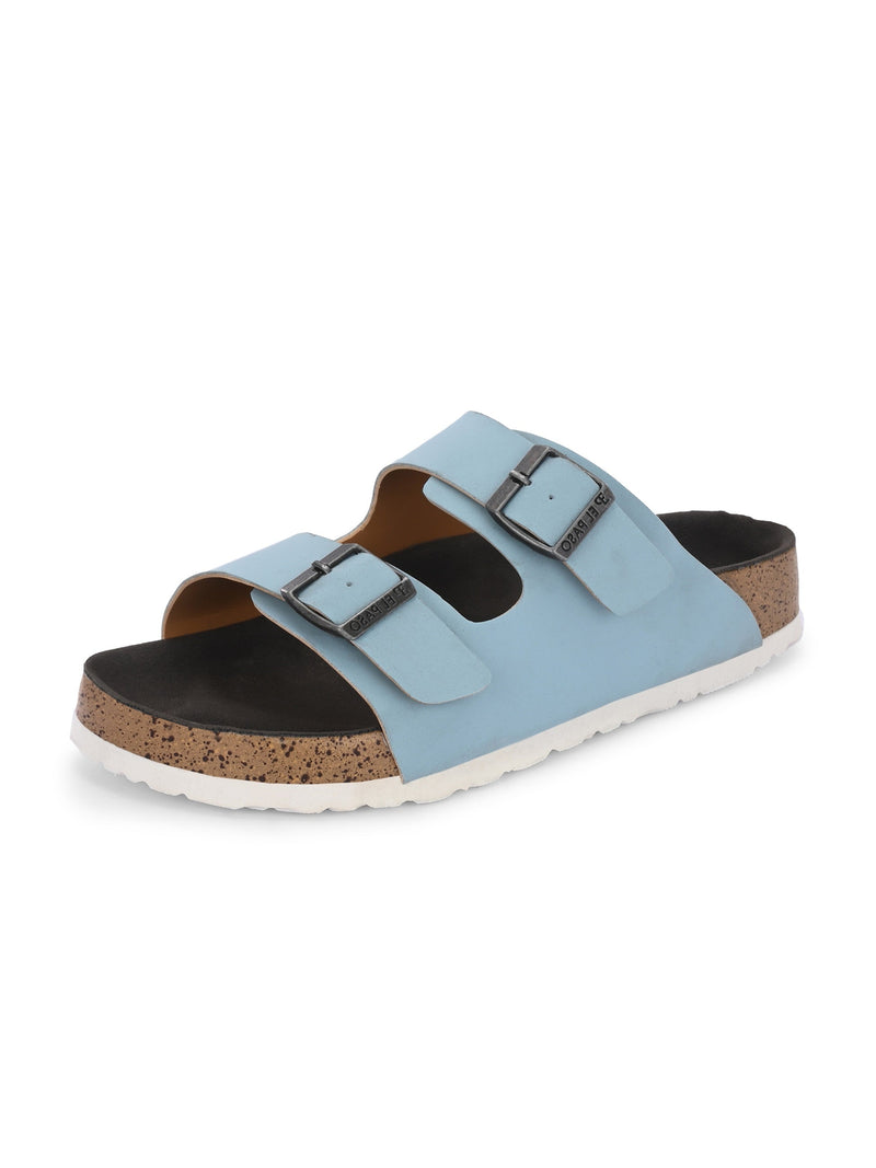 Luxurious Camel Leather Double-Strap Sandal For Women-57