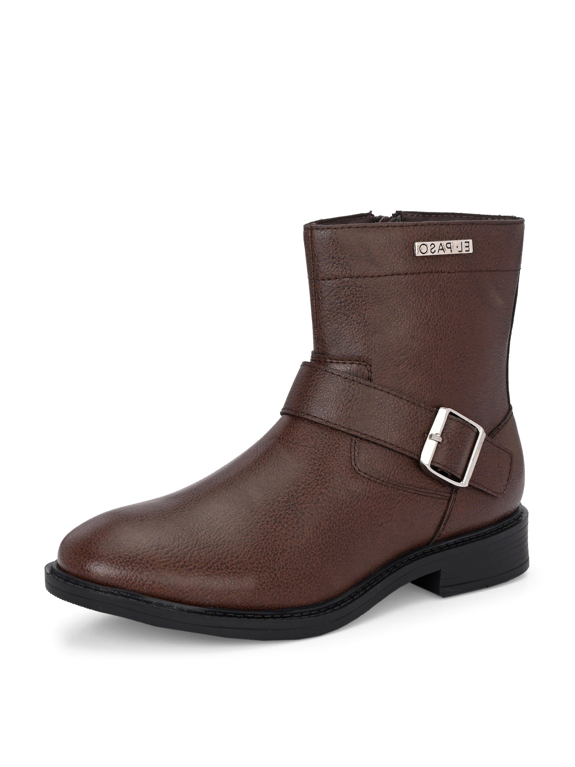 El Paso Women Faux Leather Casual Chelsea Boots-12