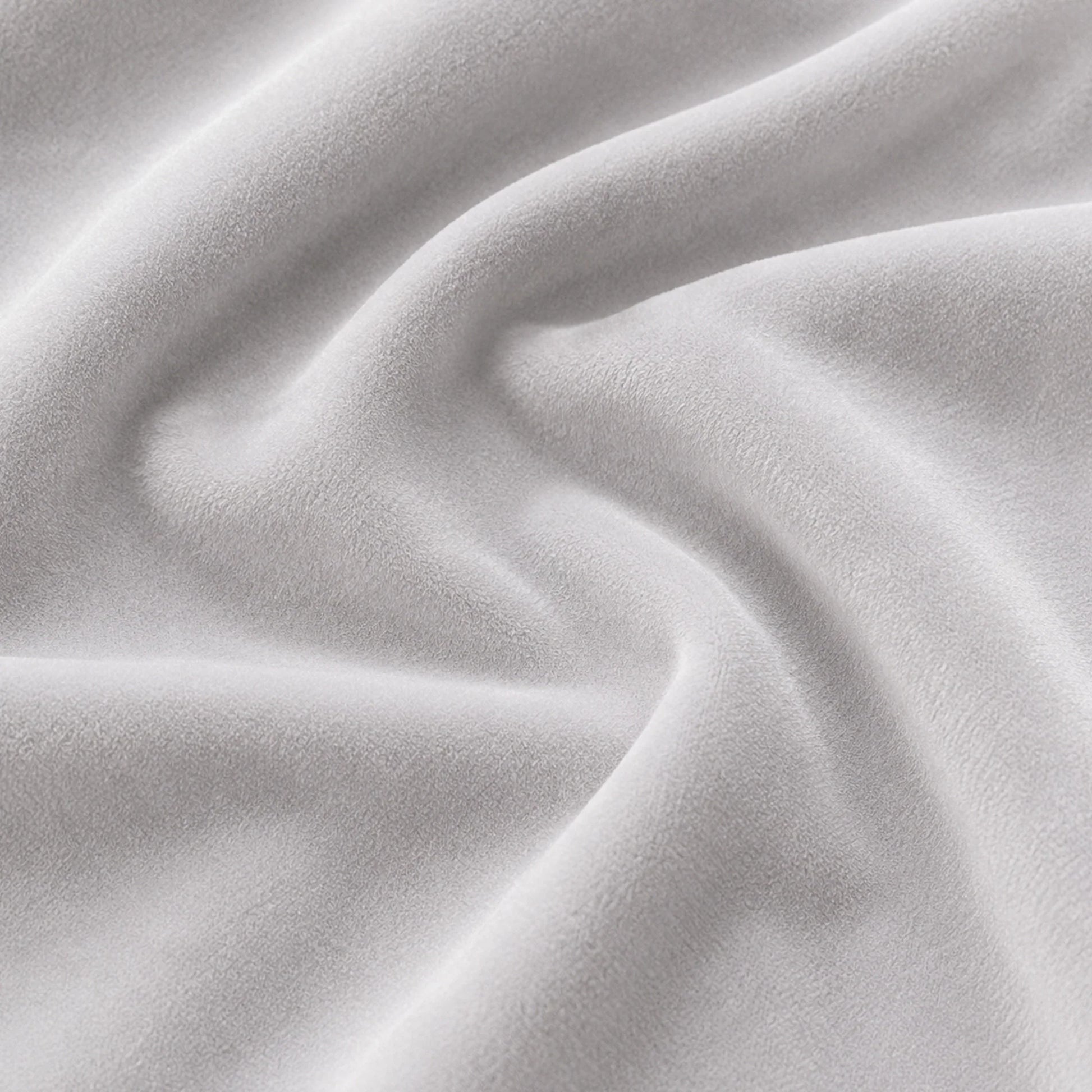 Fort Royal - Velvet Solid Dye Cushion Cover (White)-6