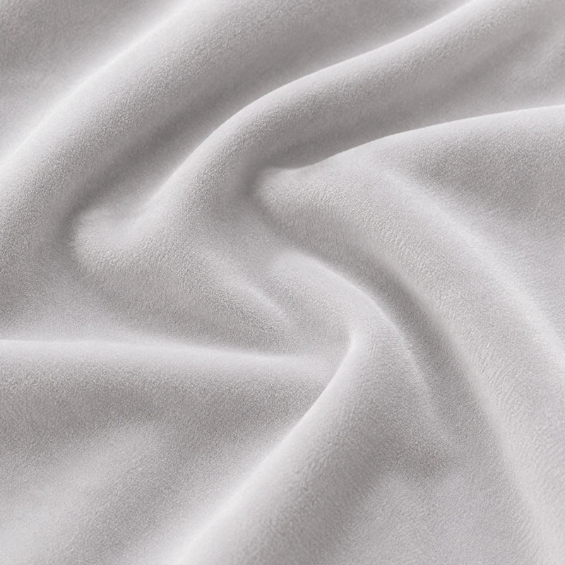 Fort Royal - Velvet Solid Dye Cushion Cover (White)-6
