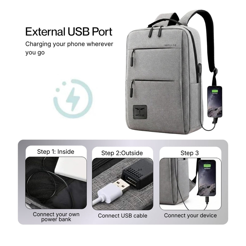 Empower grey backpack-6