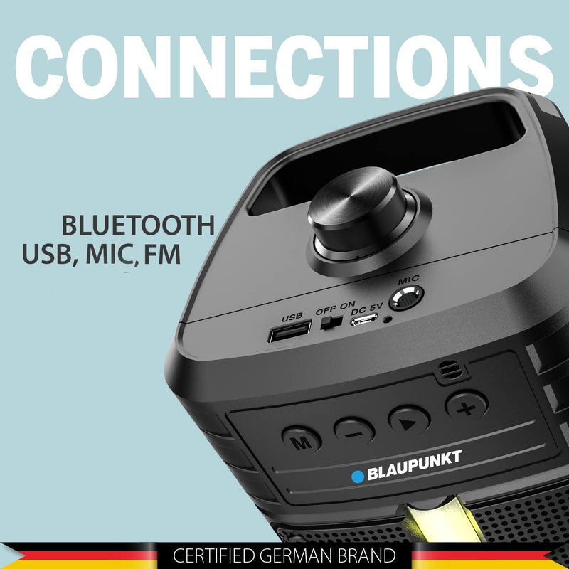PS15 Wireless Bluetooth Party Speaker (Black)-6