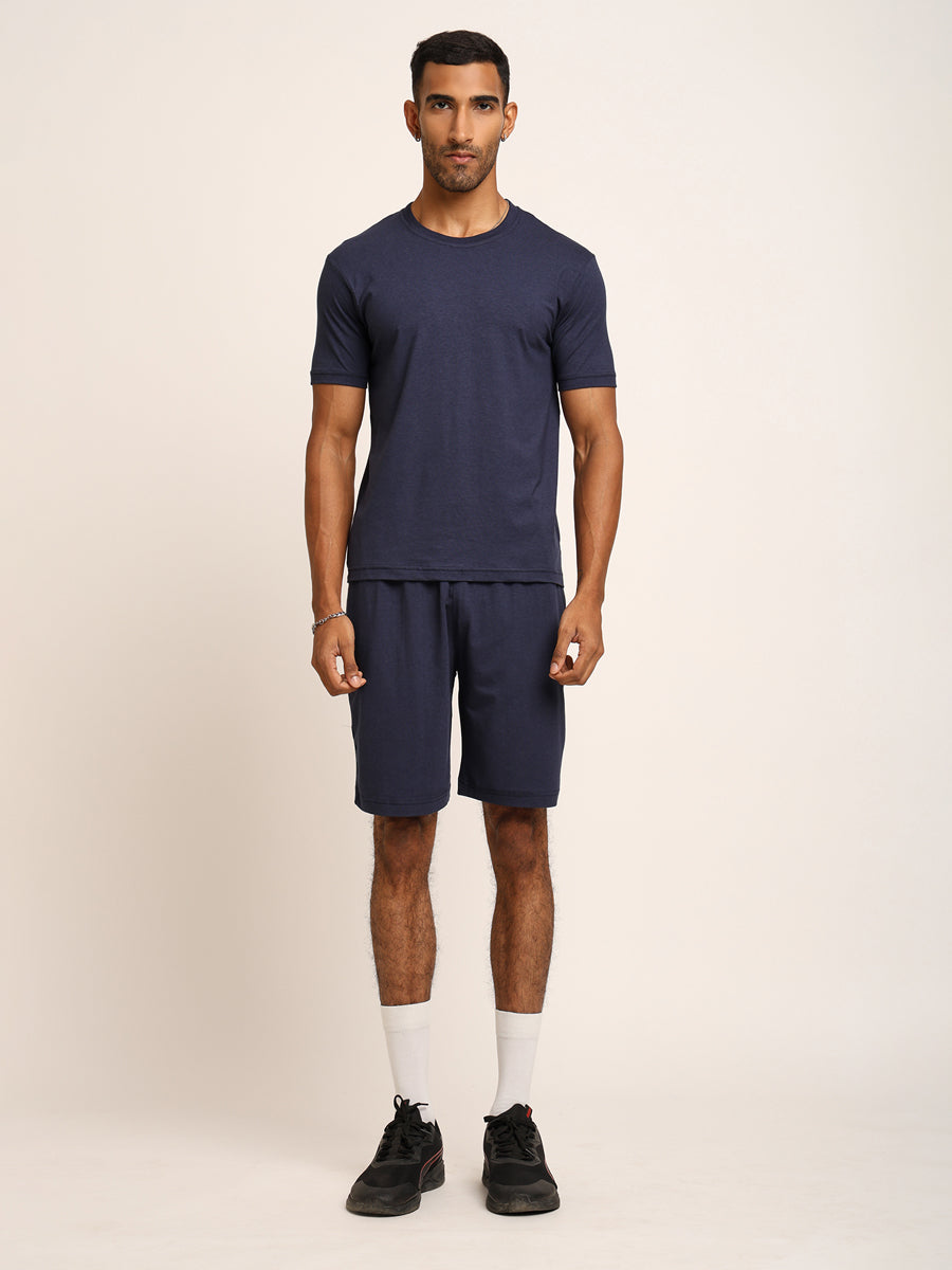 Naturefab Men's Organic Bamboo Co-ord Mood Indigo