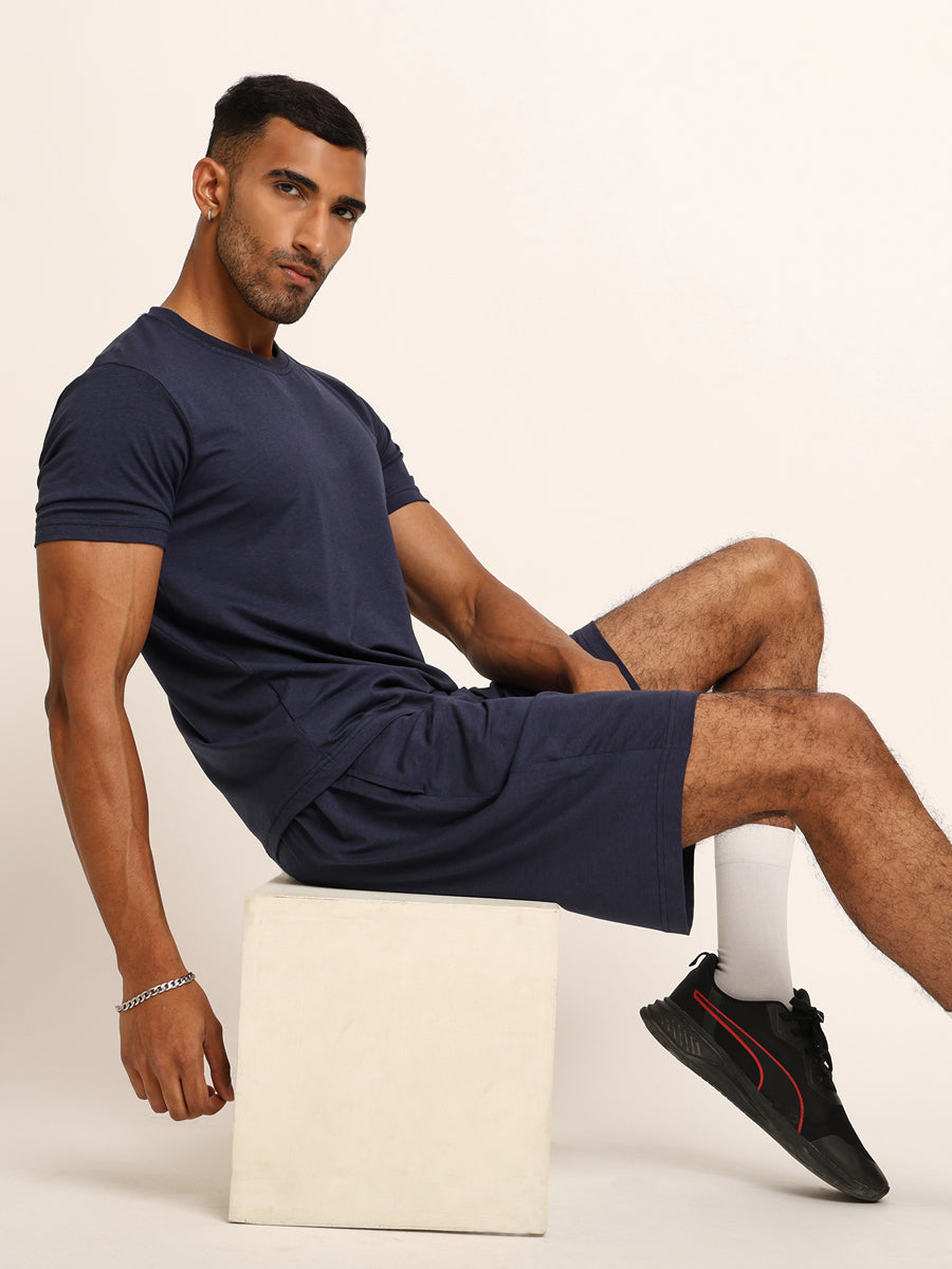 Naturefab Men's Organic Bamboo Co-ord Mood Indigo