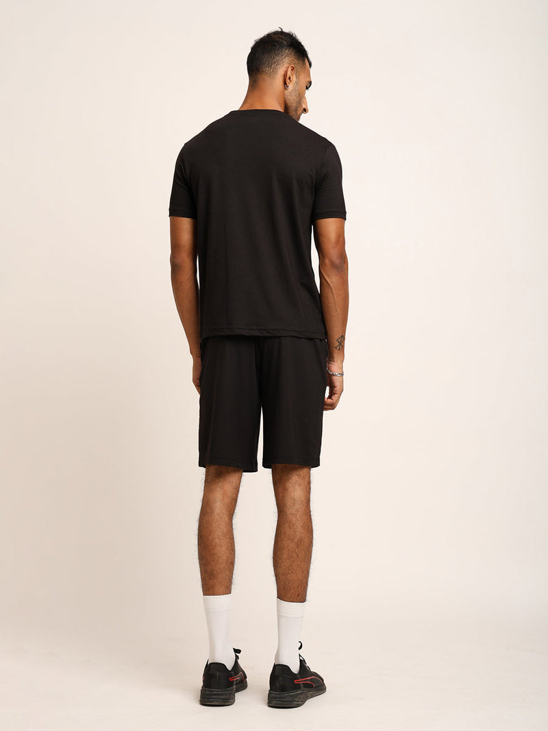 Naturefab Men’s Organic Bamboo Shorts Black-4