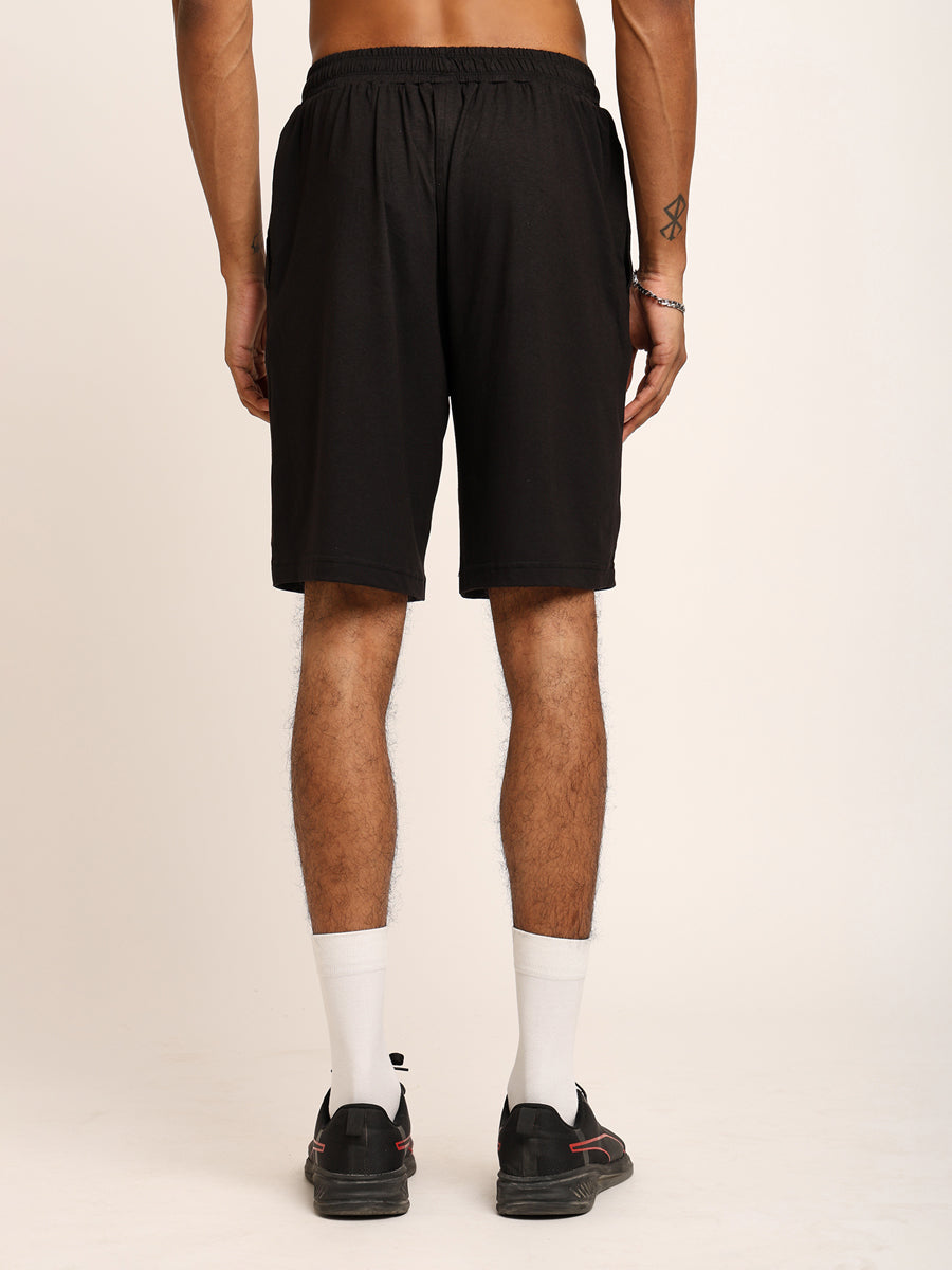 Naturefab Men’s Organic Bamboo Shorts Black-2