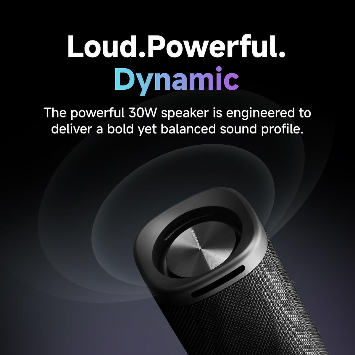 XIAOMI XIAOMI Sound Outdoor Speaker (Black) | 30W Hi-Quality Speaker with Mic | Upto 12hrs Playback Time | IP67 Waterproof & Type C | Wireless Stereo Pairing - image 6