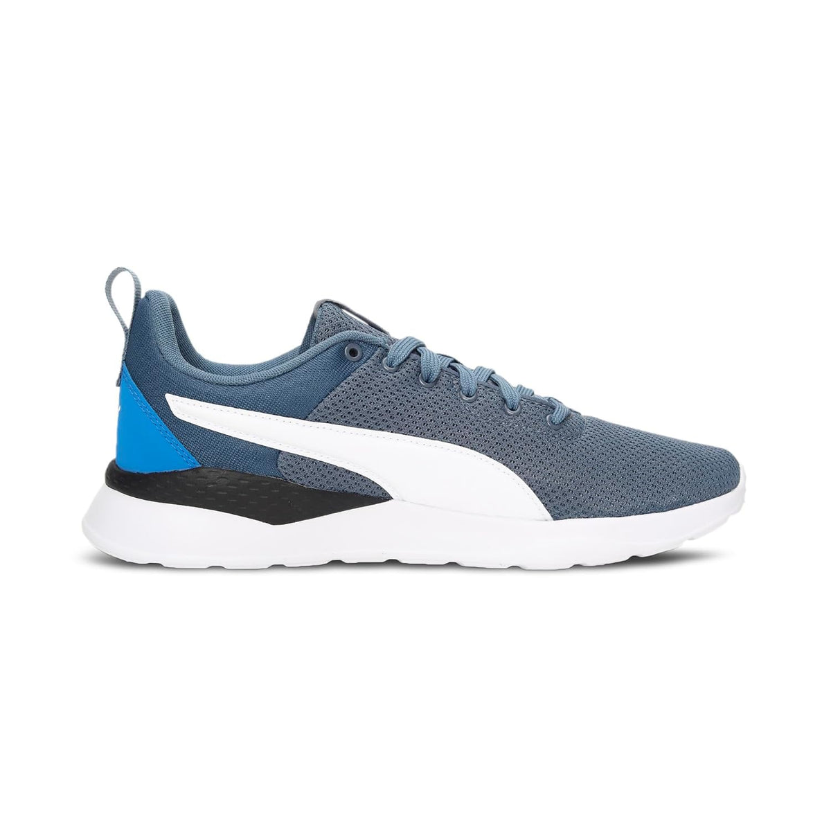 PUMA Puma Unisex Lace Up Sneaker Shoes 9 UK 21 Autumn Winter Colors China Blue Puma White - image 4