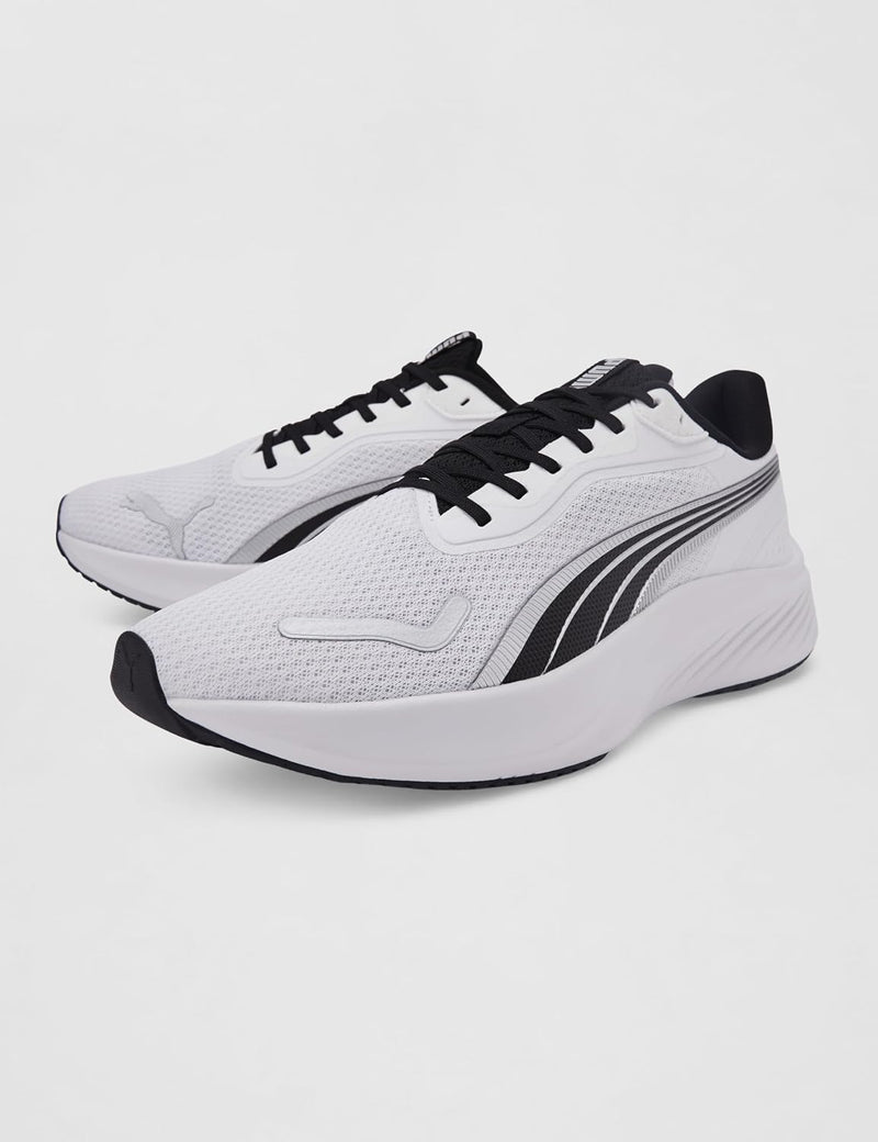 PUMA Pounce Lite Res Running Shoes - Gray Echo-Dusky Gray-Fizzy Light