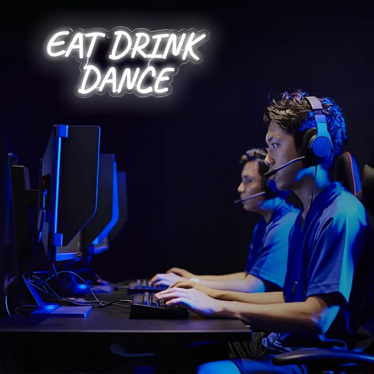 Eat Drink Dance Neon Sign (17x12Inch) | Neon Signs India — Image 4