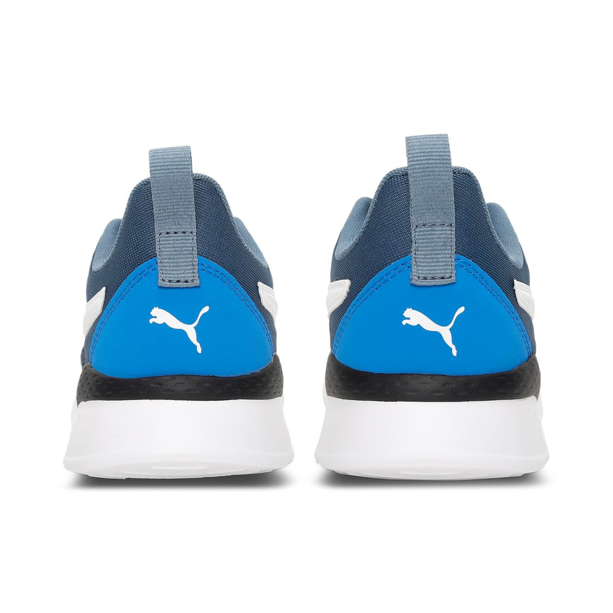 PUMA Puma Unisex Lace Up Sneaker Shoes 9 UK 21 Autumn Winter Colors China Blue Puma White - image 2