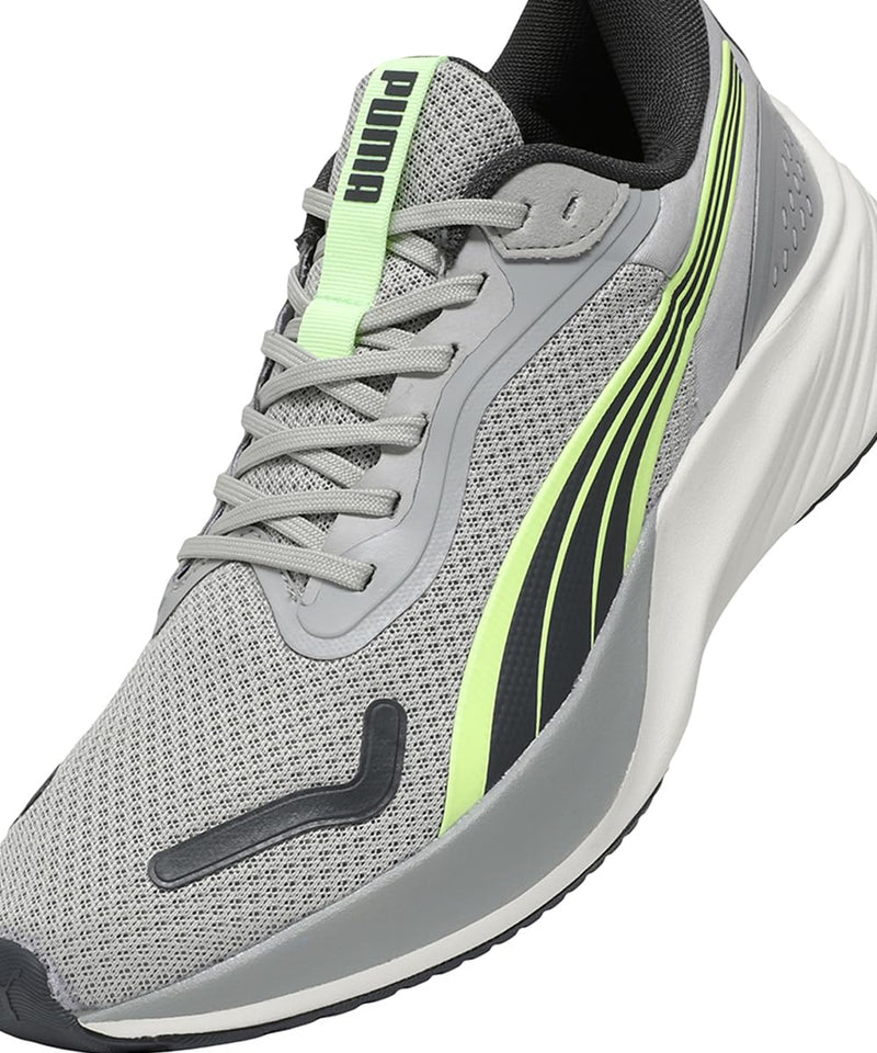 PUMA Pounce Lite Res Running Shoes - White-Black