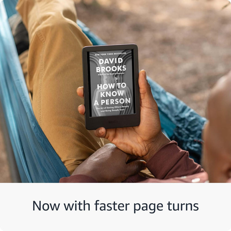 New Amazon Kindle (16 GB) - Lightest and most compact Kindle, with glare-free display, faster page turns, adjustable front light, and long battery life - Matcha + 3 Months of Kindle Unlimited (with auto-renewal) ****SEALED****