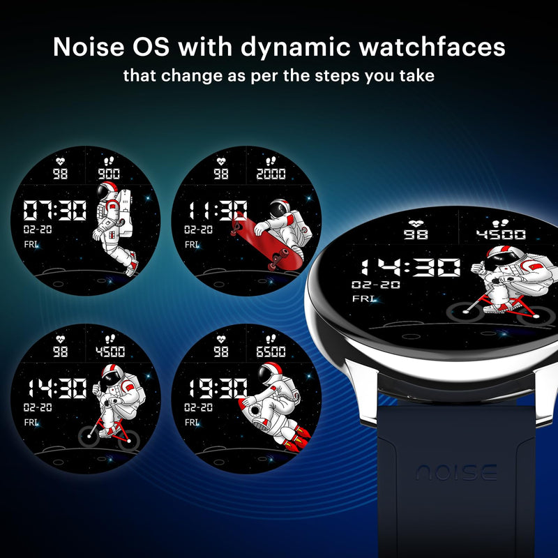Noise Noise Vortex Plus 1.46 AMOLED Display, AoD, BT Calling, Sleek Metal Finish, 7 Days Battery Life, All New OS with 100+ Watch Faces & Health Suite (Jet Black) - image 6