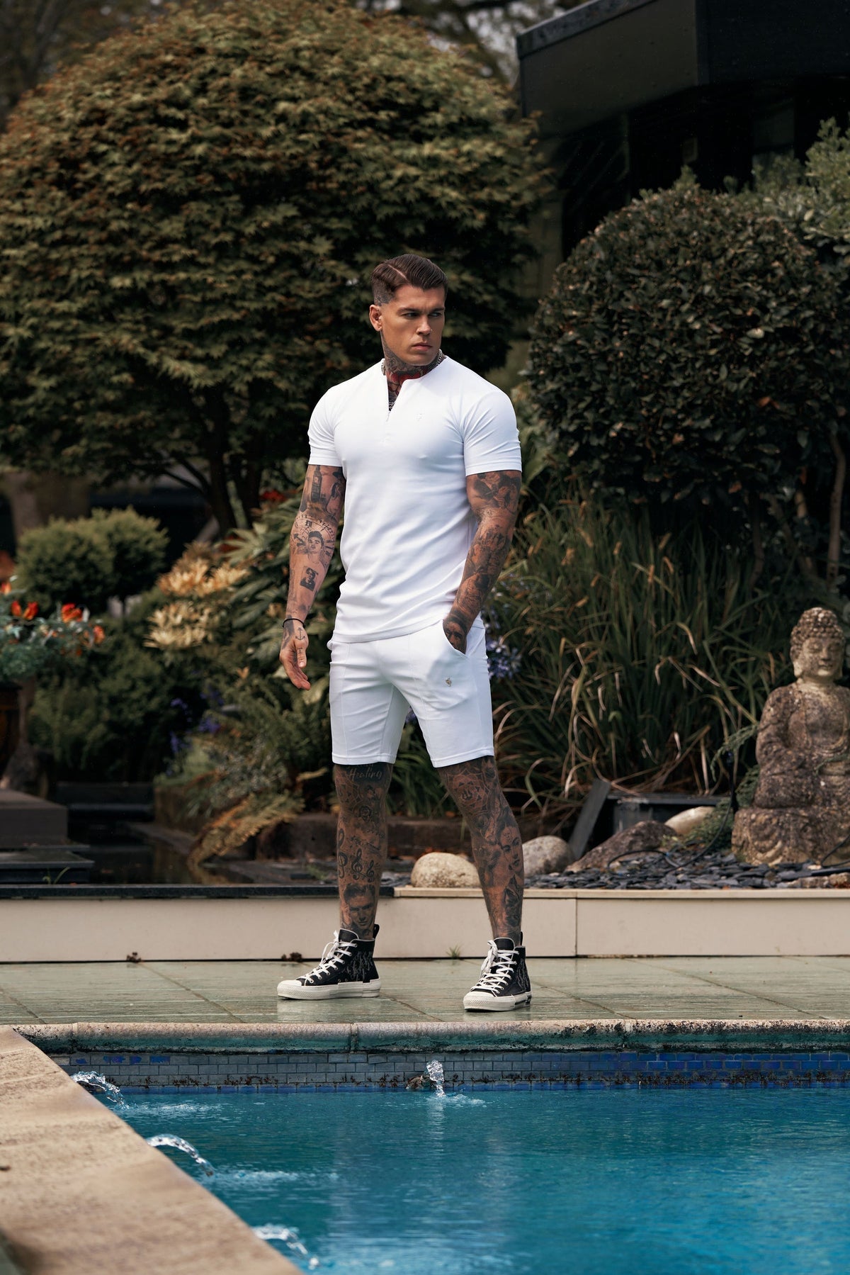AlphaEdge - White Co-ord Set