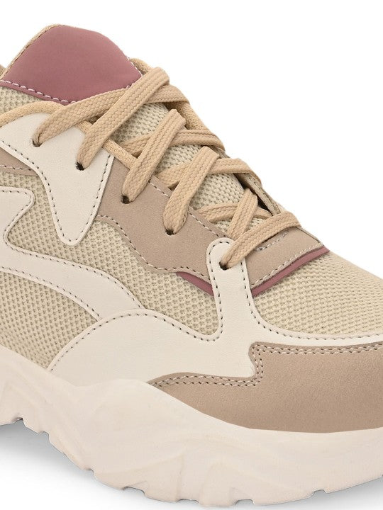 El Paso Women Colourblocked Sneakers-5