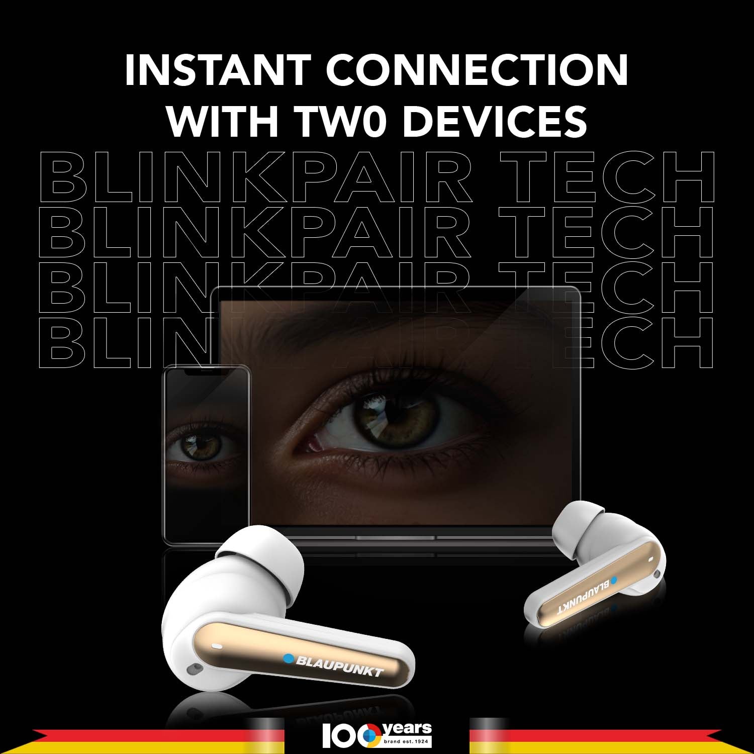 BTW300 Xtreme Moksha Maxbuds TRUE ANC Wireless Earbuds (White)-7