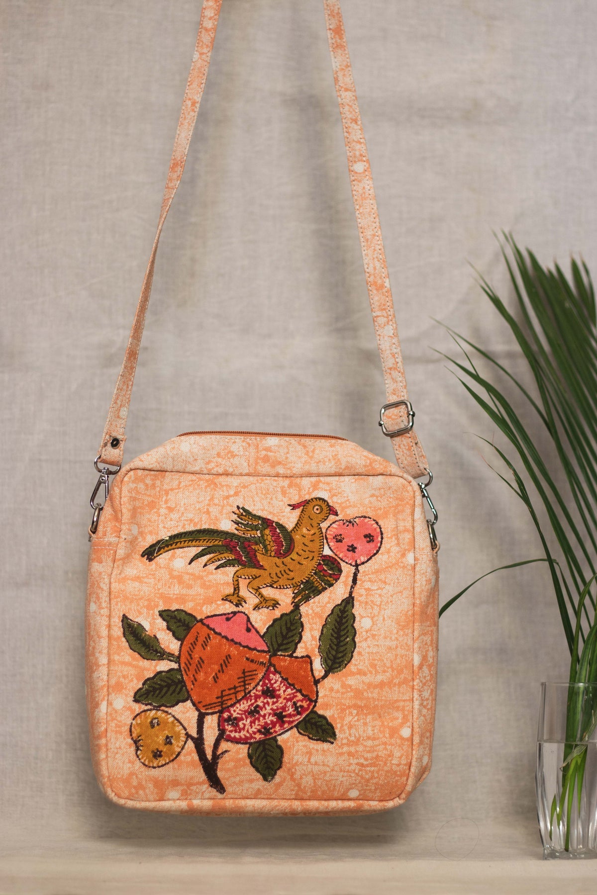 Sling Bag Tree of Life • Peach-7