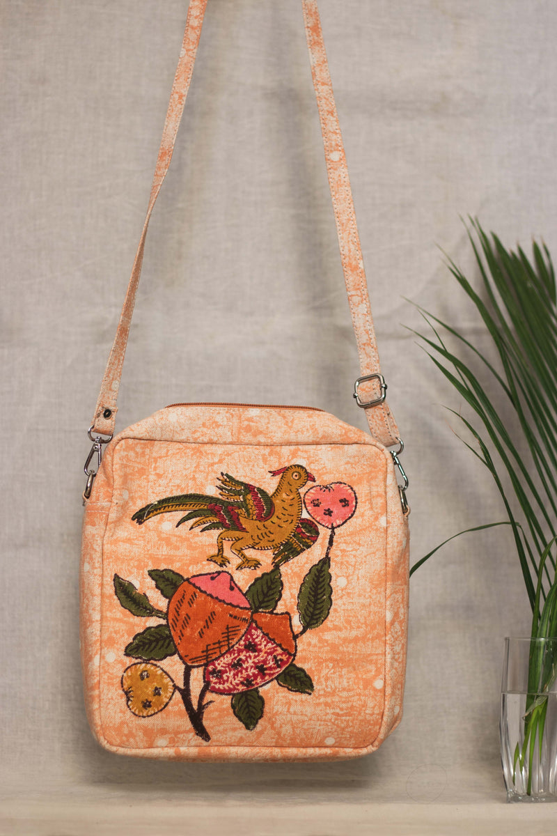 Sling Bag Tree of Life • Peach-7