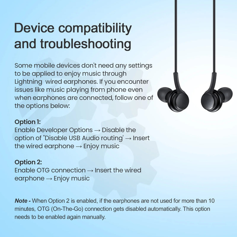 Hammer Nova 5 Type C earphone with In-Line Mic and Controls (Black)-7