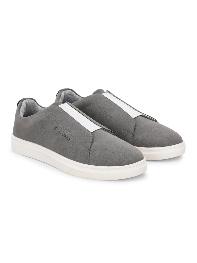 El PASO Men Round Toe Comfort Insole Lightweight Slip-On Sneakers - EP5204-16