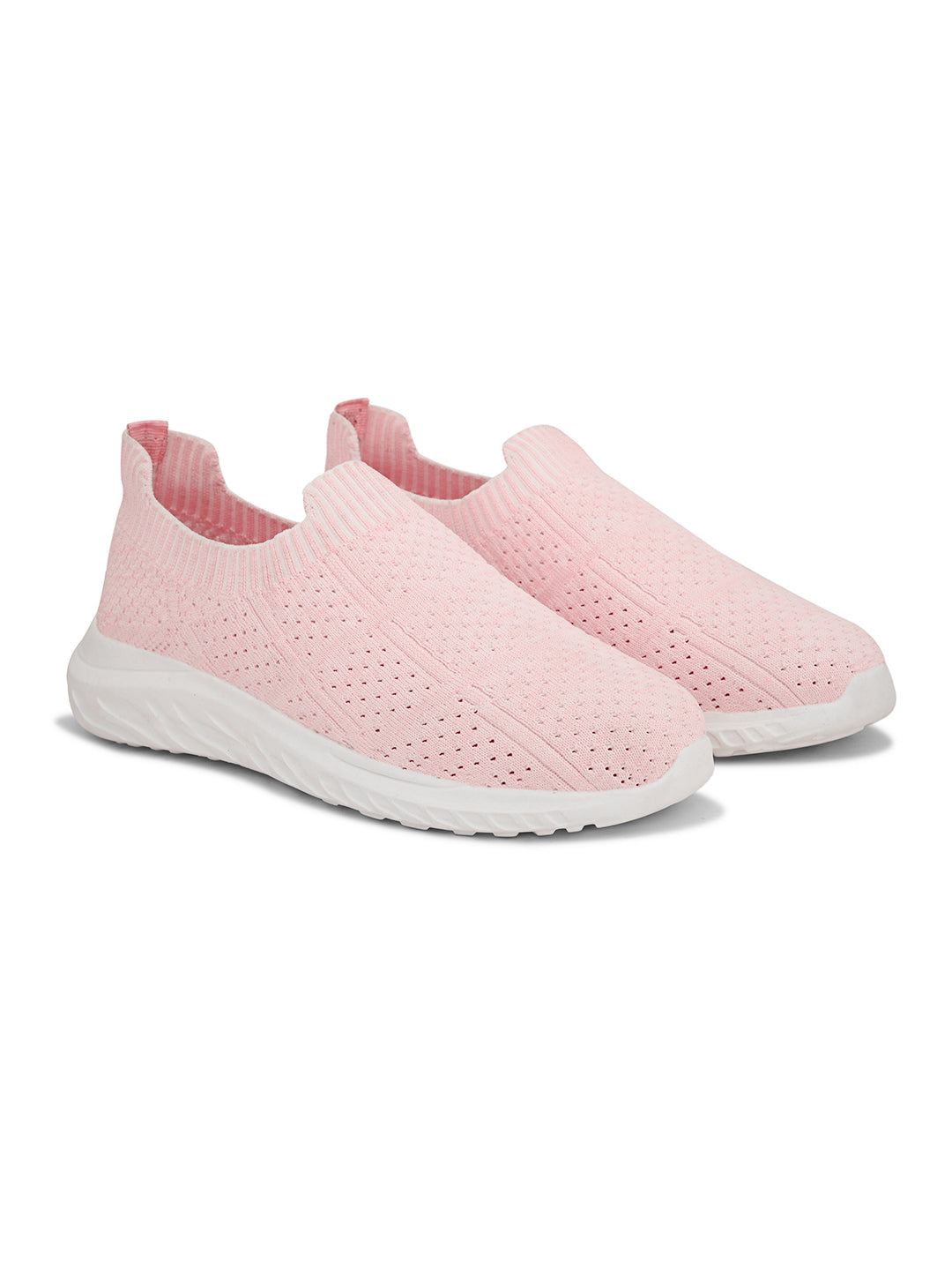 Women Round Toe Lightweight Sneakers-17