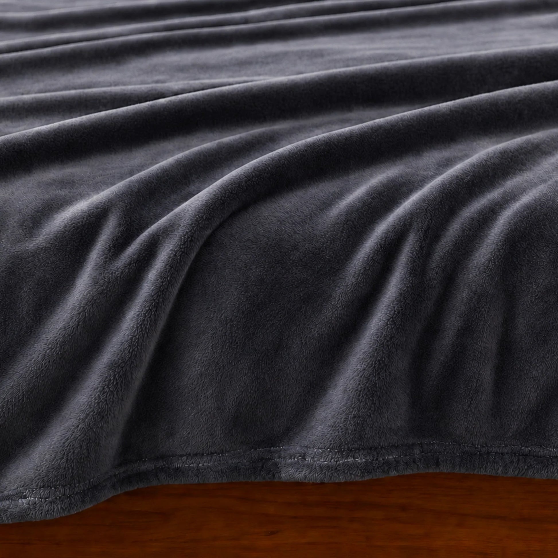 Fort Mellow - Plush Blanket (Storm Grey)-7