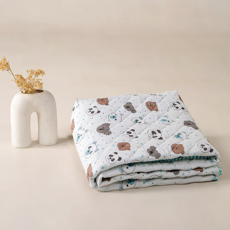 Baby Panda and Friends - Printed Baby Blanket-7