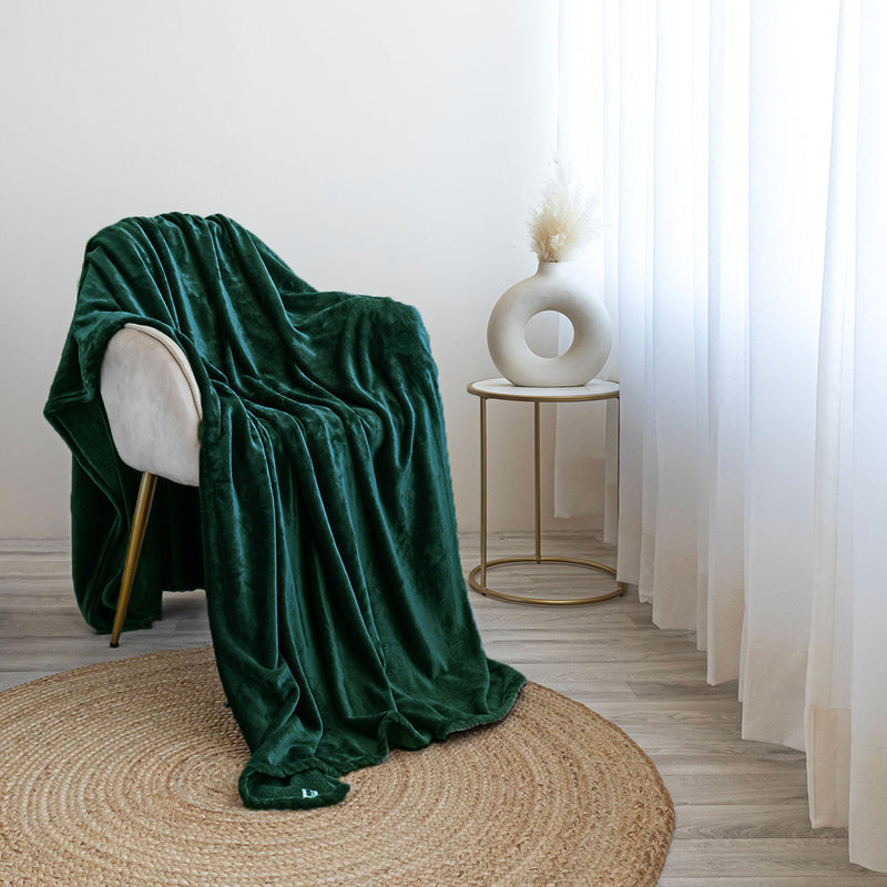 Fort Mellow - Plush Blanket (Green)-1