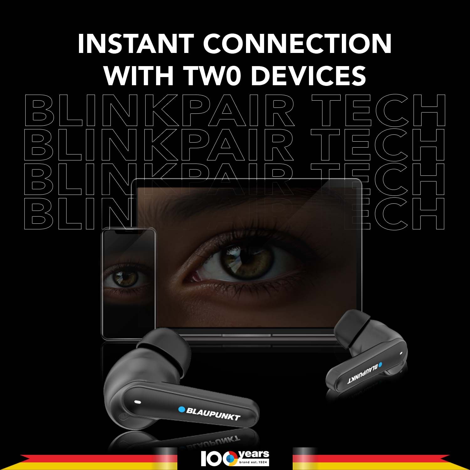 BTW300 Xtreme Moksha Maxbuds TRUE ANC Wireless Earbuds (Black)-7