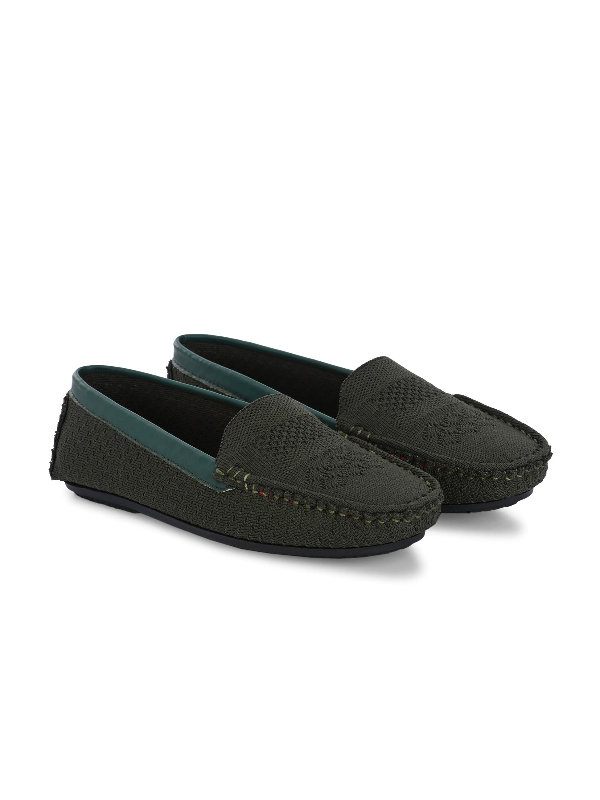 EL PASO Women Faux Leather Casual Slip On Loafers-22