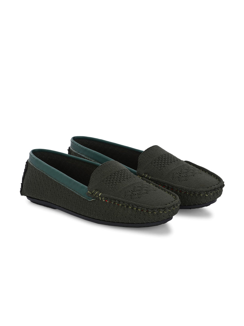 EL PASO Women Faux Leather Casual Slip On Loafers-22