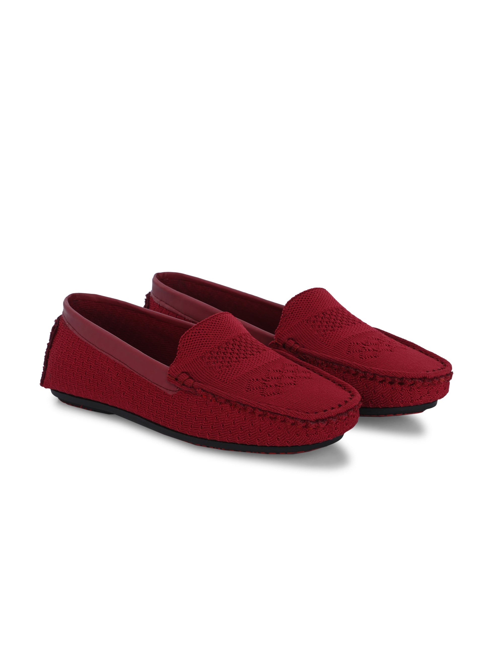 EL PASO Women Faux Leather Casual Slip On Loafers-14