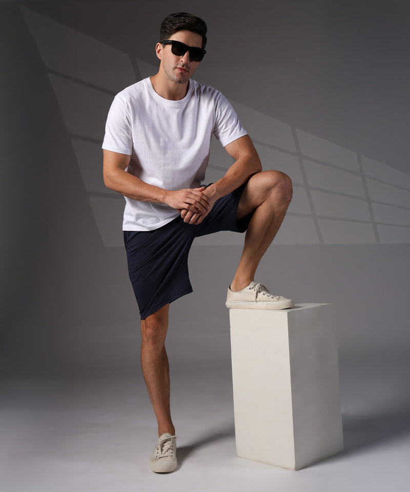 Naturefab Men’s Organic Bamboo Shorts Mood Indigo-7